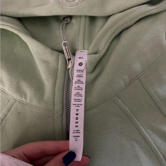 lululemon oversized scuba half-zip - Picture 2 of 3